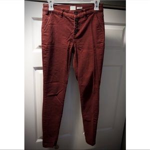 Target Maroon Size 2 (more like Size 4) Pants